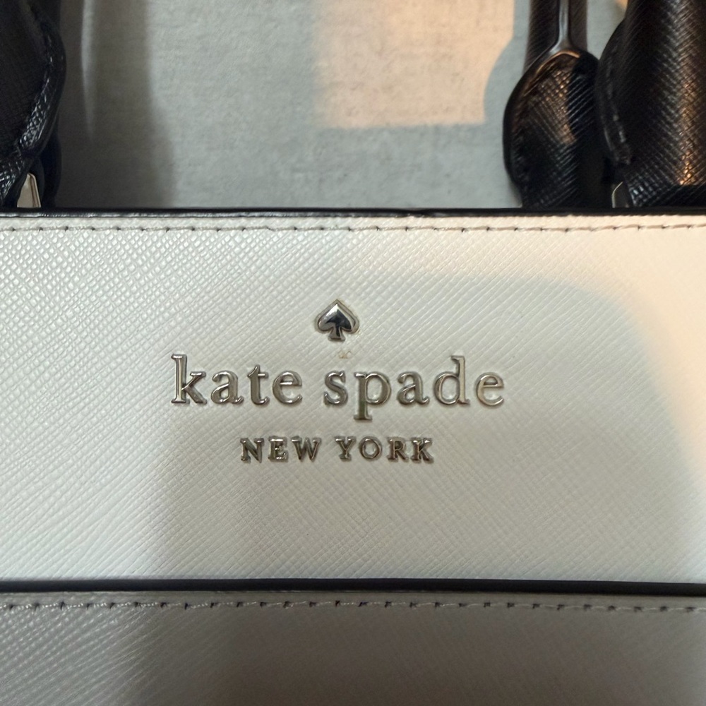 Kate Spade Black and Gray Satchel - Picture 2 of 4